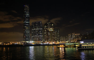 Night Skyline, Hong Kong.
