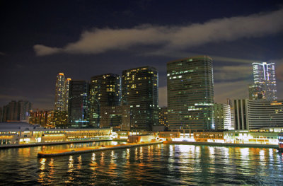 Night Skyline, Hong Kong.