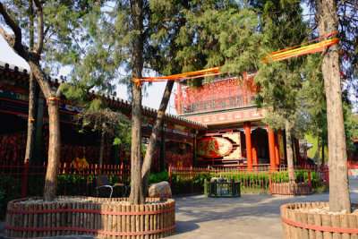Temple Courtyard, Cultural Quarter, Tianjin, PRChina.