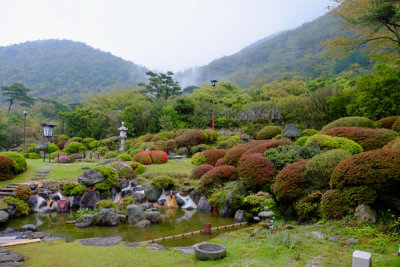 Memorial Park Garden, Unzen, Nagasaki, Japan.