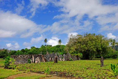 Marae Taputapuatea, Raiatea, French Polynesia.