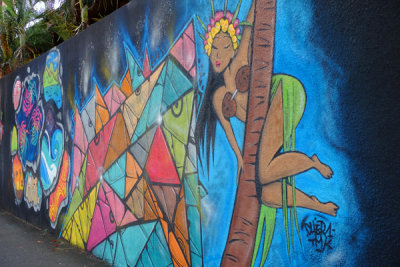 Polynesian Street Art, Papeete, Tahiti.