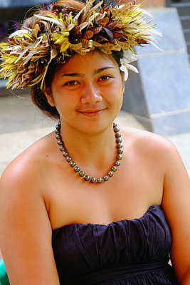 Polynesian Lass, Nuku Hiva.