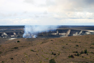 Halema'uma'u Crater, Hilo, Hawaii.