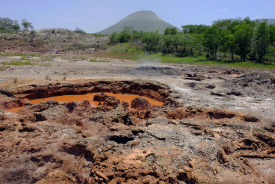 Boiling Mud Pots, San Jacinto, Nicaragua.