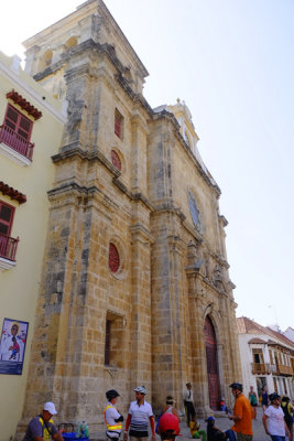 Iglesia Santo Domingo, Cartagena, Colombia.