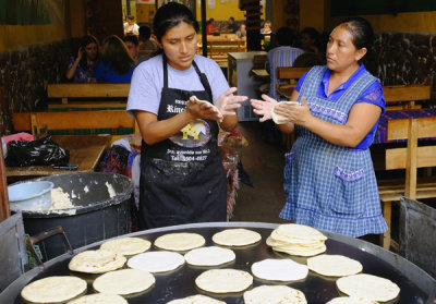 Tacos Kitchen, Antigua, Guatemala.