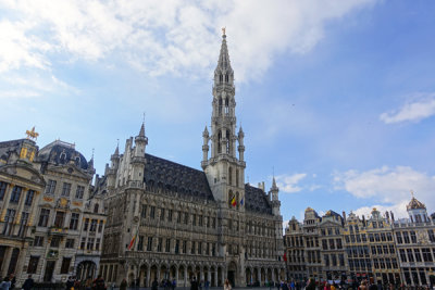 Grand Place - City Hall, Brussels.