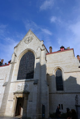 Facade - Church of St Nicholas, Brussels.
