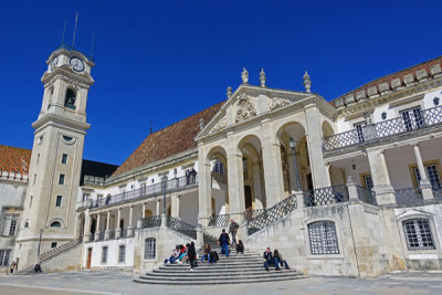University Chapel Courtyard, Coimbra.