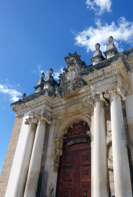 University Library Entrance, Coimbra.