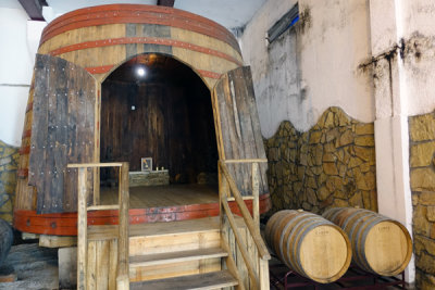 Shrine in Wine Cellar, Quinta da Avessada, Favaios.