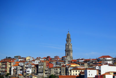 Panorama of City and Belfry, Porto.