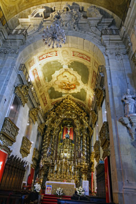 Interior of Carmelite Church, Porto.