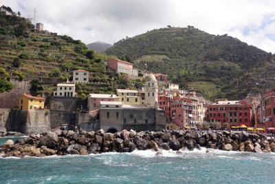 View of Vernazza. 