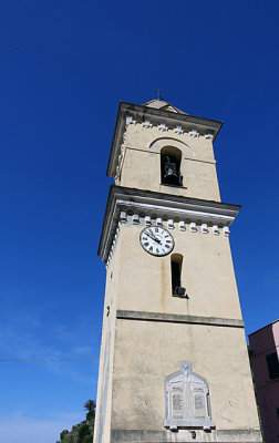 Bell Tower, Church of San Lorenzo, Manarola.
