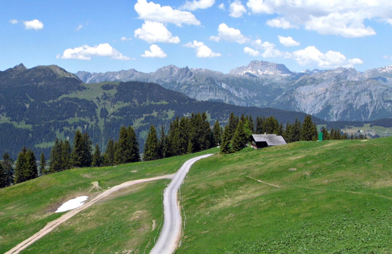 ON THE HOCHJOCH MOUNTAIN