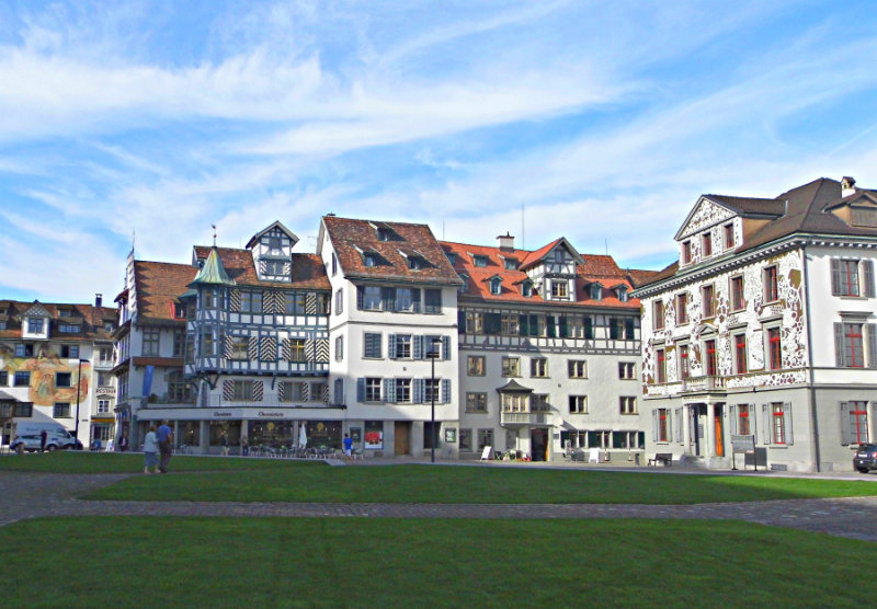Rosengasse from the Klosterplatz