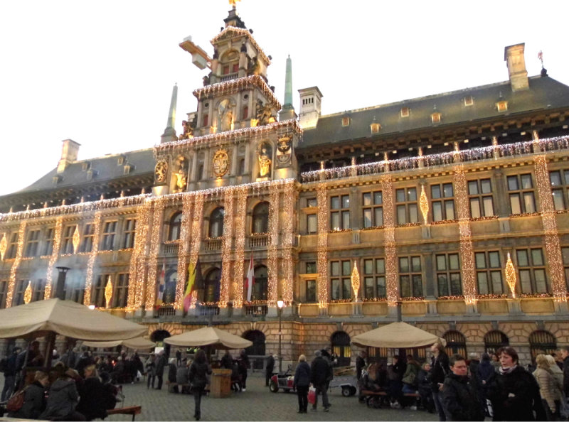 THE ILLUMINATED TOWN HALL