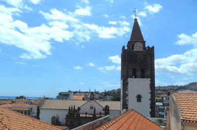 THE CATHEDRAL FROM HOTEL ROOF TERRACE