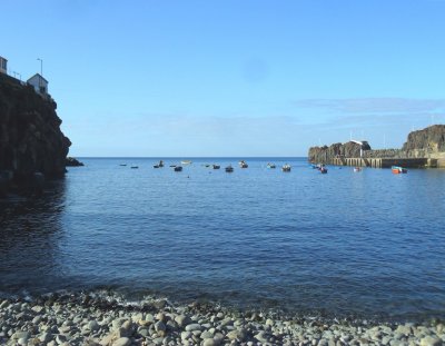 HARBOUR AT CAMARA DE LOBOS