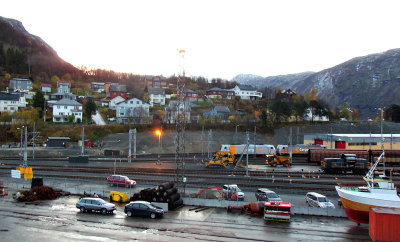 DOCKYARD AT NARVIK 