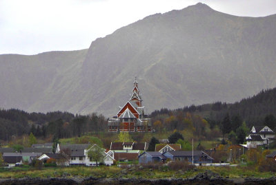 VIEW OF BUKNES CHURCH