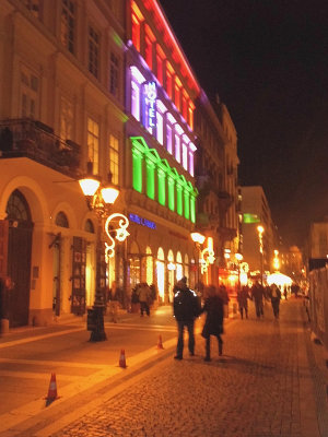 OUR LIT UP HOTEL   -  HUNGARY