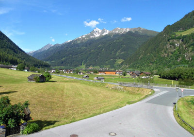 VIEW TOWARDS VILLAGE OUTSKIRTS