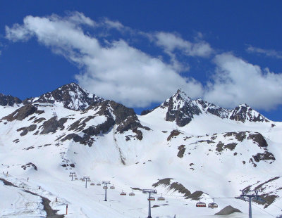 GLACIER SUMMER SKIING AREA