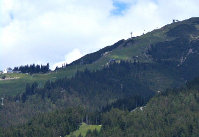 VIEW OF SEEFELDER JOCH CABLE CARS