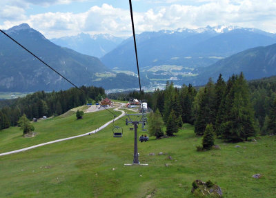 VIEW FROM THE UPPER CHAIR LIFT