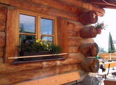 MOUNTAIN HUT WINDOW