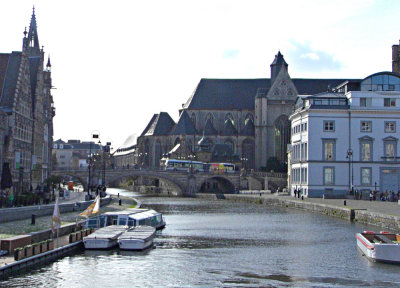 VIEW TO ST MICHAEL'S BRIDGE