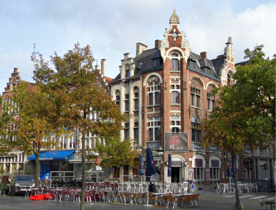 A CORNER IN VRIJDAGMARKT SQUARE