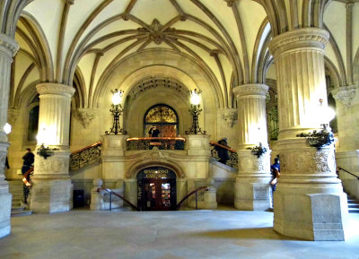 LOBBY IN THE TOWN HALL