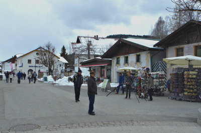 Photoshoot on Innsbrucker Strasse