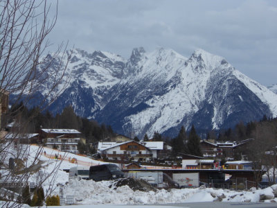 Wetterstein Mountains view  . 1