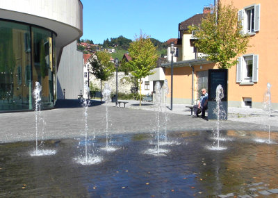 Leonardplatz Fountains