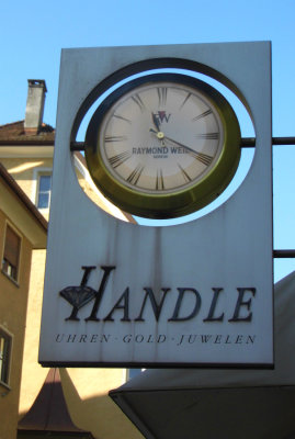Jewellers Clock