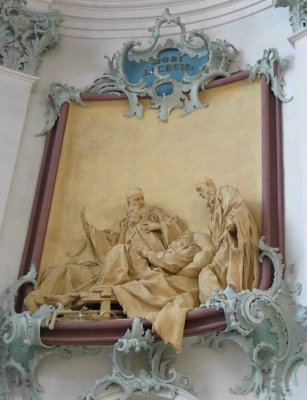 Cathedral Plaster Relief Plaque 