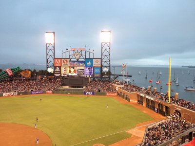 San Fransico At &T Park (Home of the Giants)