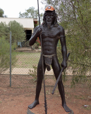 Statue at Aileron
