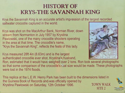 The story about the croc