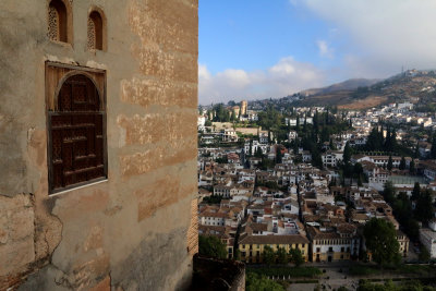Albicin, vue de l'Alhambra, Grenade