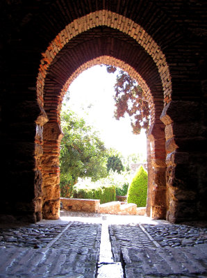 Porte Palais Alcazaba, Malaga