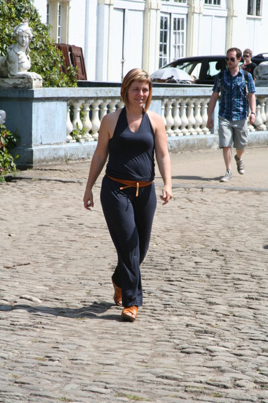 Volk in het park