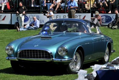 1953 Fiat 8V Vignale Coupe, Bruce Vanyo, Los Angeles, CA, Best in Class - Sports and GT Cars Postwar to 1957 (0666)