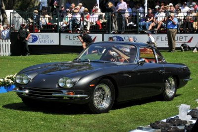 1966 Lamborghini 350 GT, Malcolm & Naomi Barksdale, San Diego, CA, Best in Class - Lamborghini (0678)