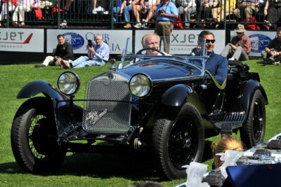 1931 Alfa Romeo 6C 1750 Zagato Spyder, Steve Adler, New Vernon, NJ, Best in Class - Sports Car Prewar (0690)